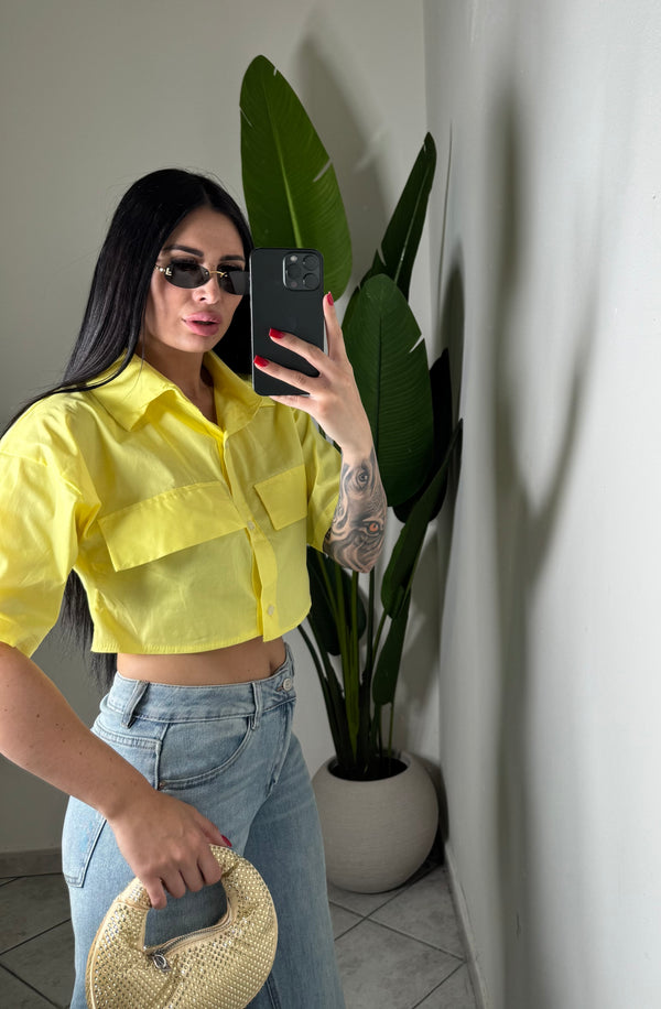 Camicia crop ✨