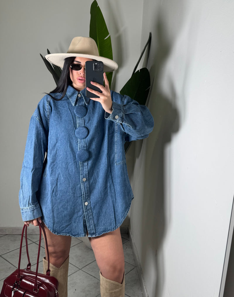 CAMICIONE DENIM✨
