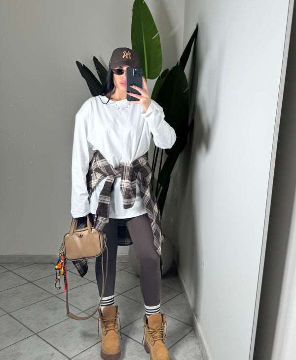 Leggins modellante marrone✨