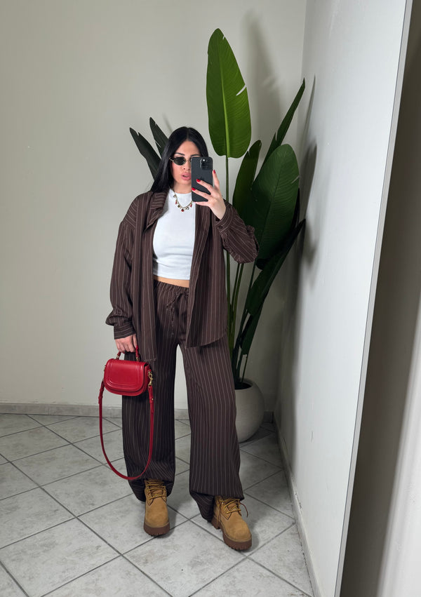 Coordinato gessato ✨