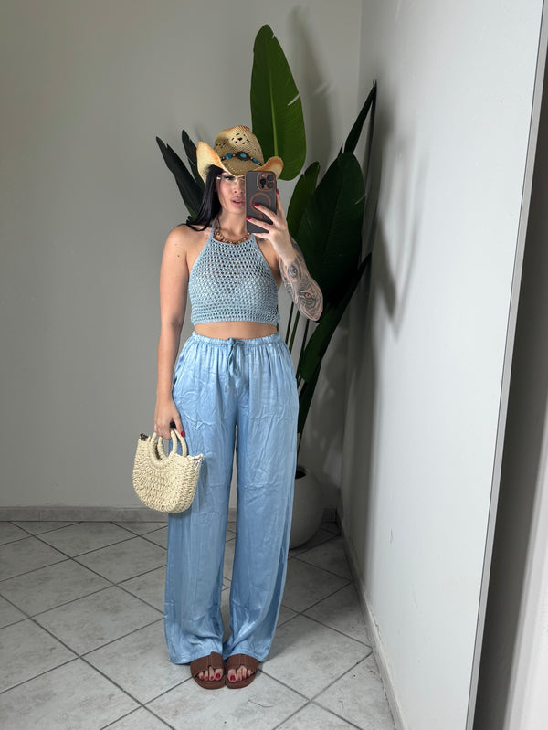 Pantalone raso