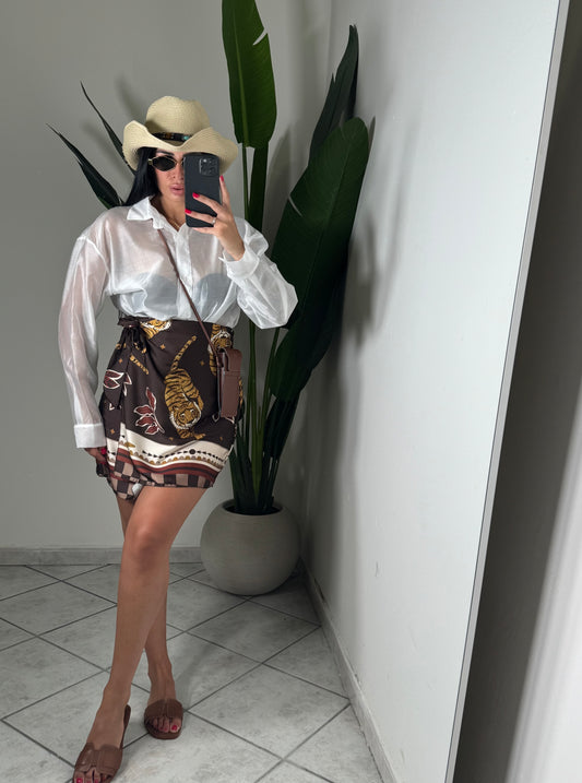 Gonna pareo✨marrone