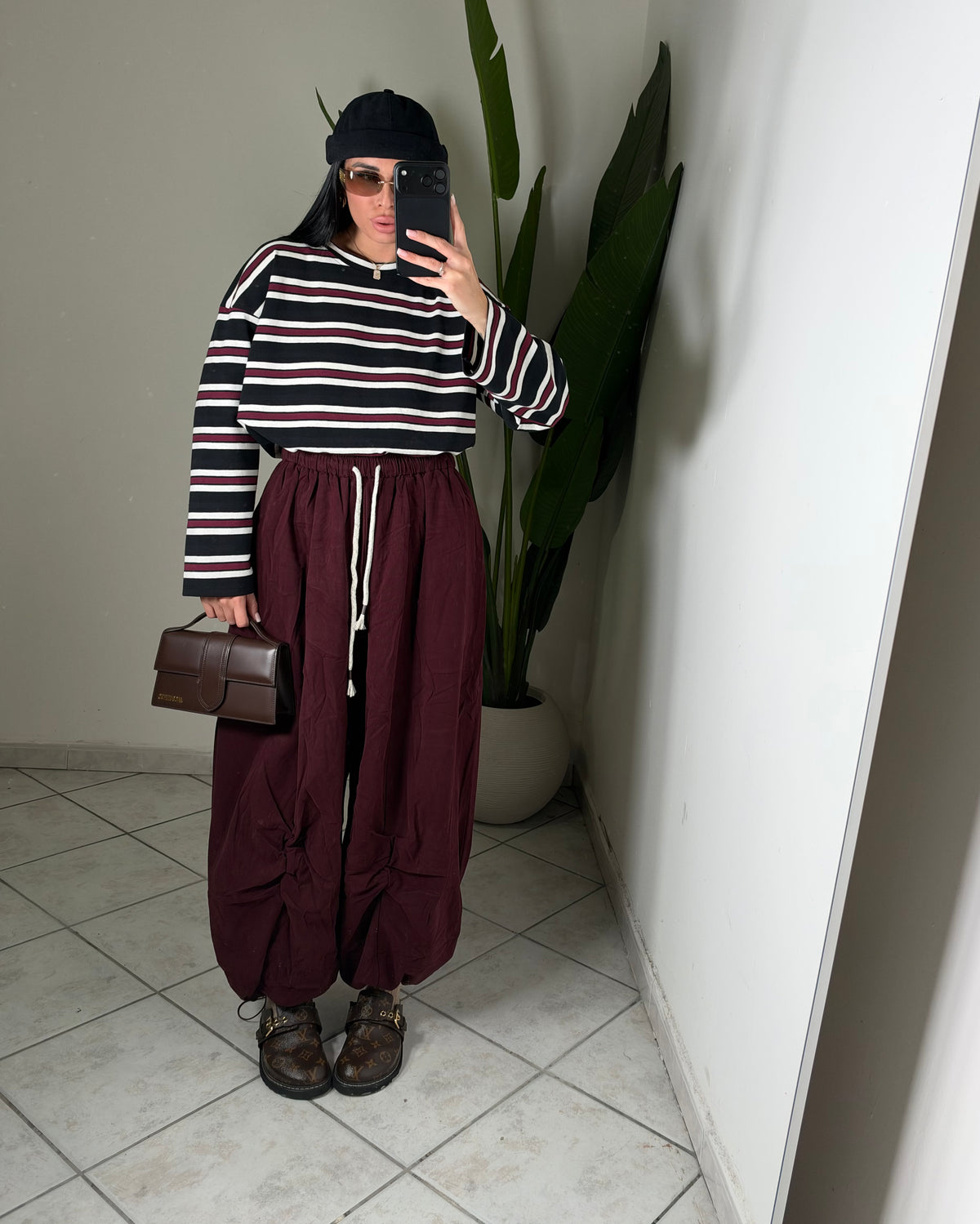 Pantalone MIRY✨Bordó