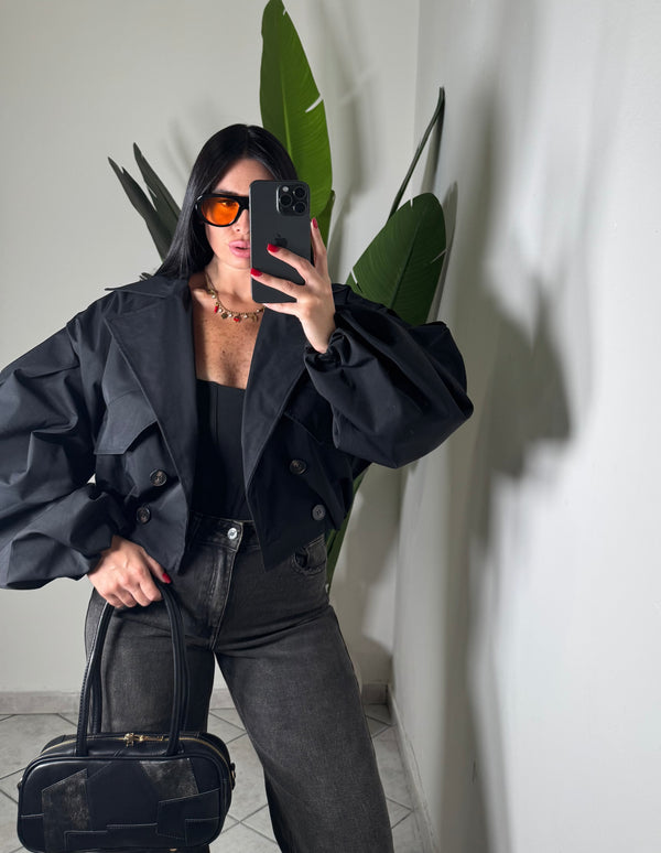 Trench ivonne✨nero