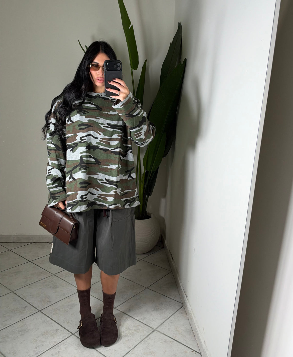 Maxi felpa militare✨