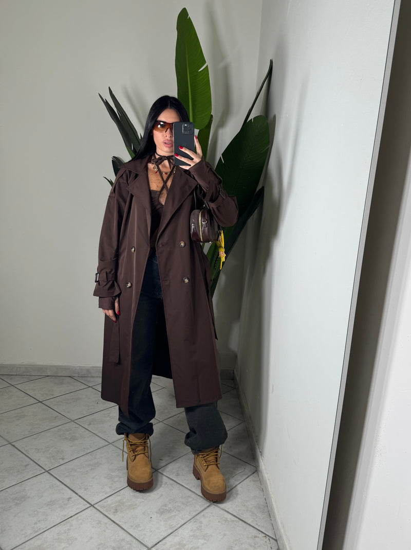 Trench marrone✨