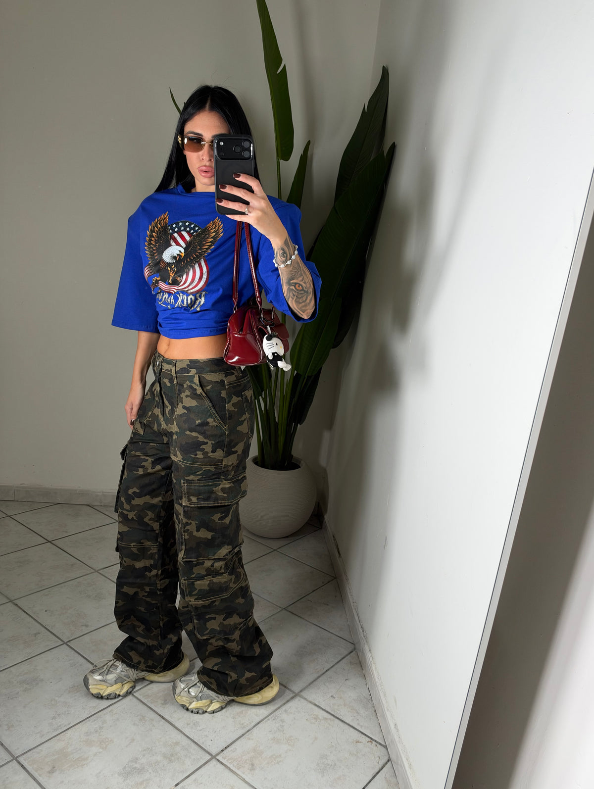 Jeans cargo militare ✨