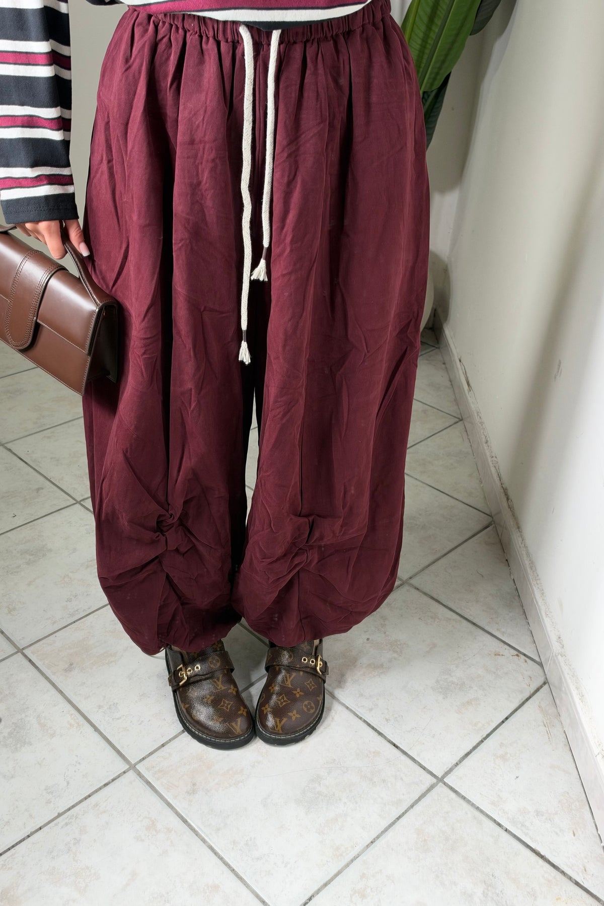 Pantalone MIRY✨Bordó