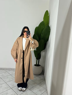 COAT BALLON BEIGE