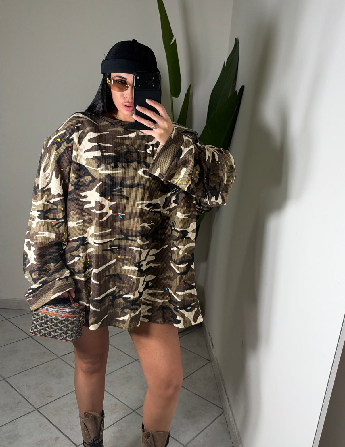 Maxi FELPONE MILITARE ✨