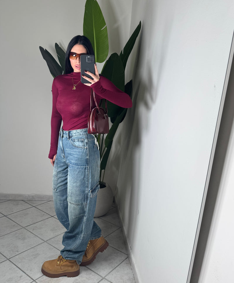 Jeans cargo✨miss two