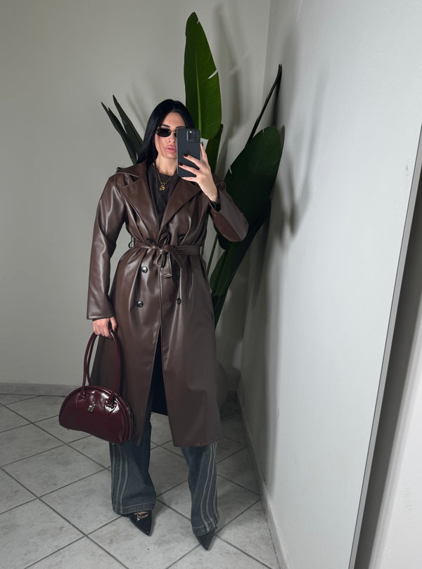 Trench marrone✨
