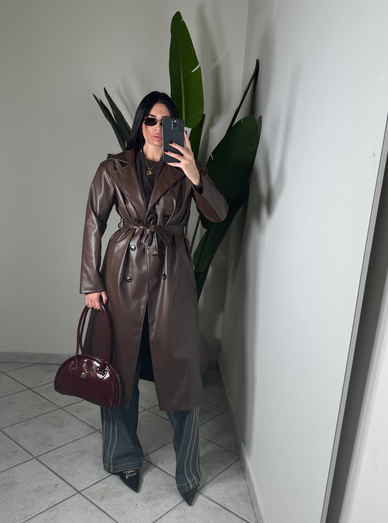 Trench marrone✨