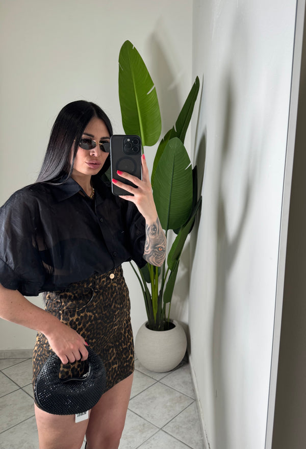 Camicia raso mezza manica✨