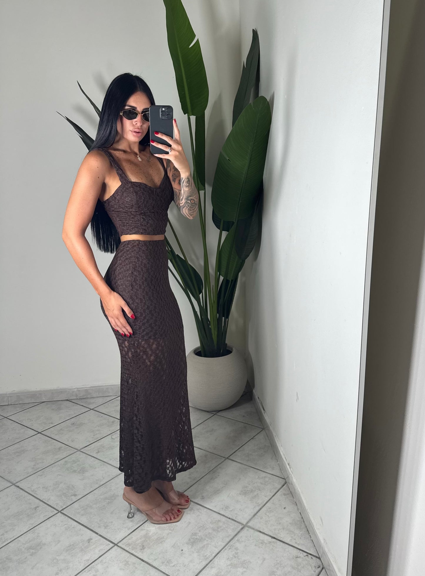 Coordinato in pizzo✨