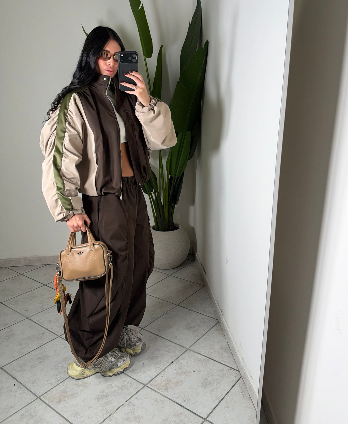 Bomber CLEA✨marrone verde