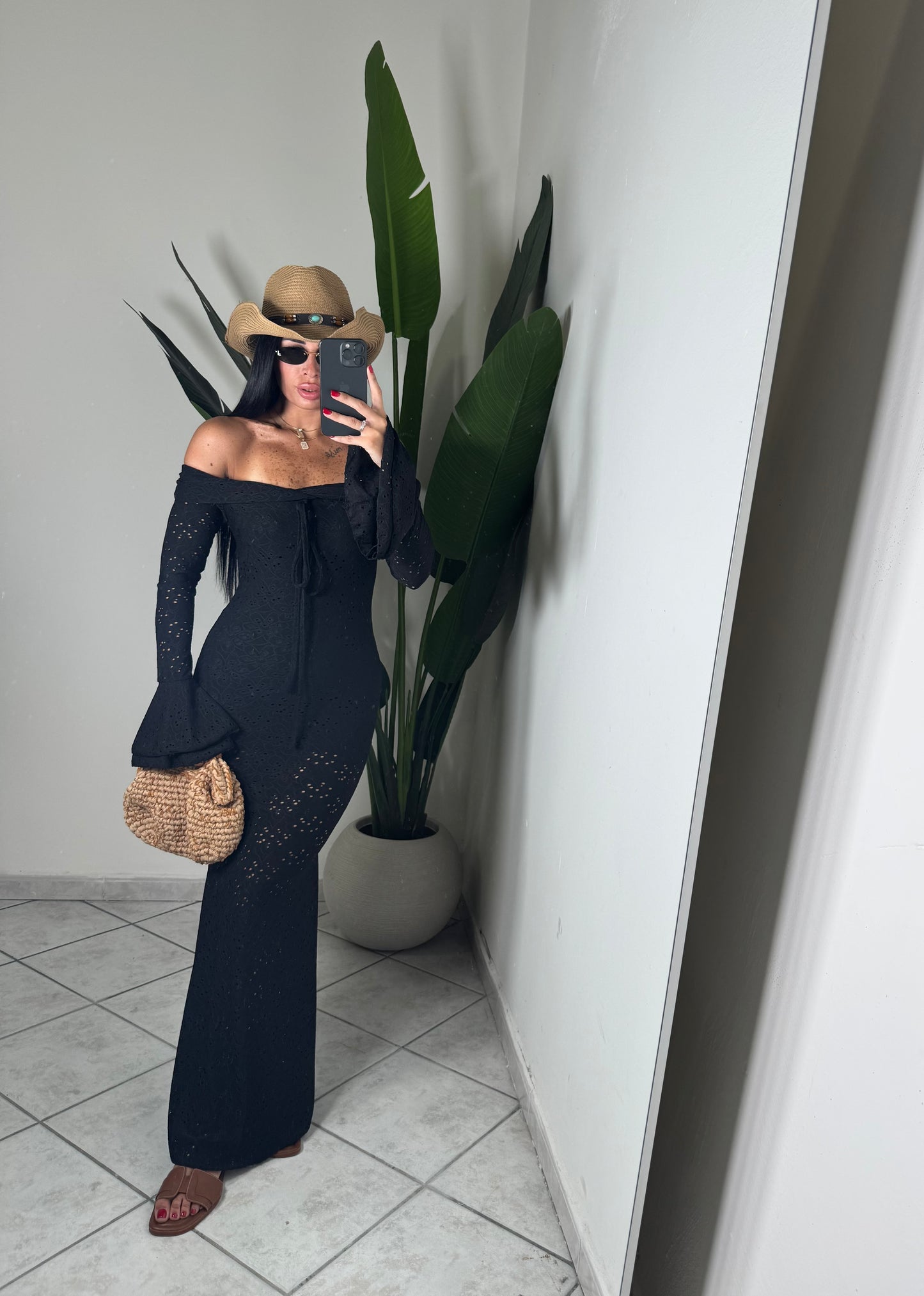 Long dress mirea✨nero