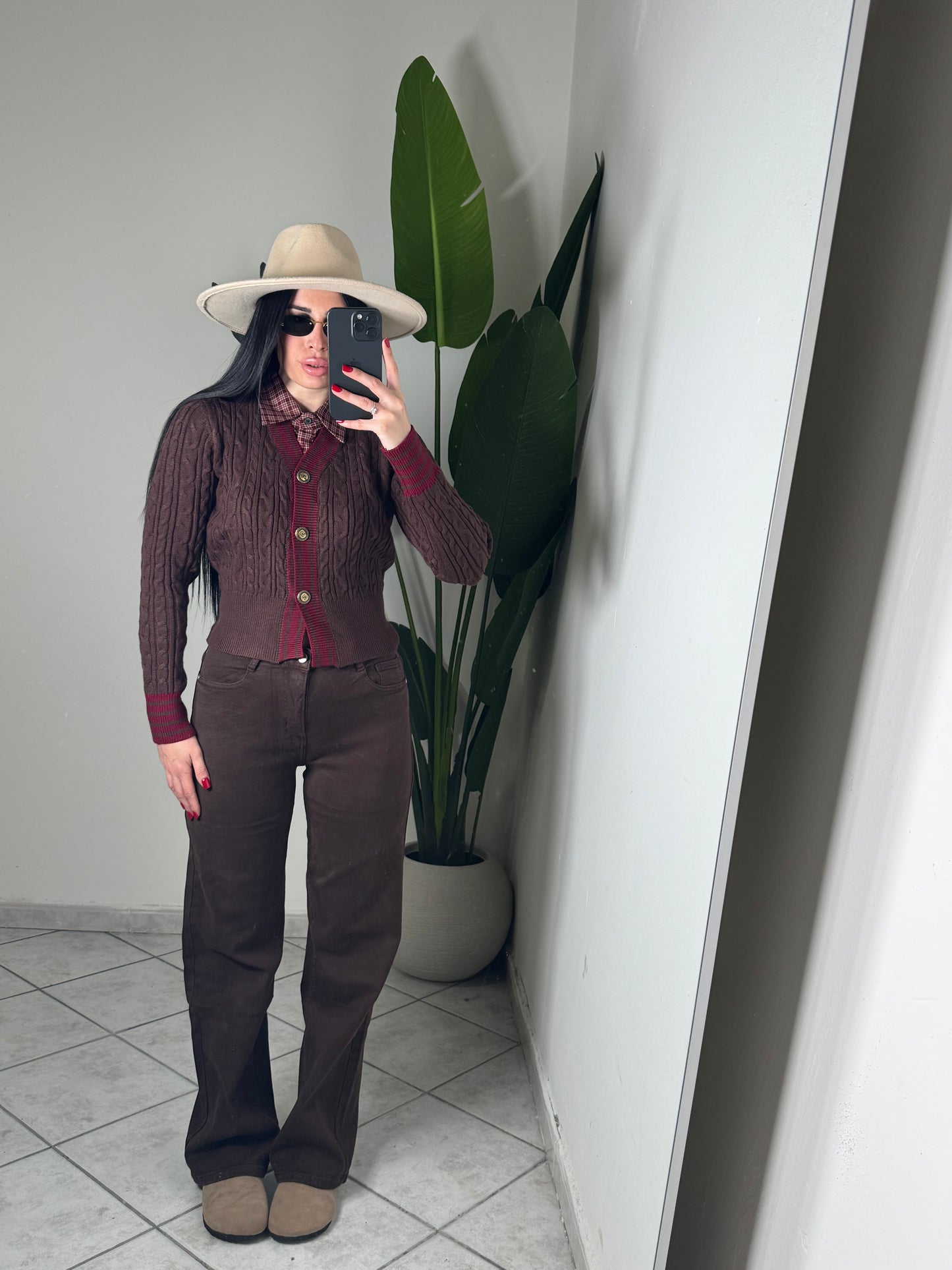 Jeans adrix brown✨