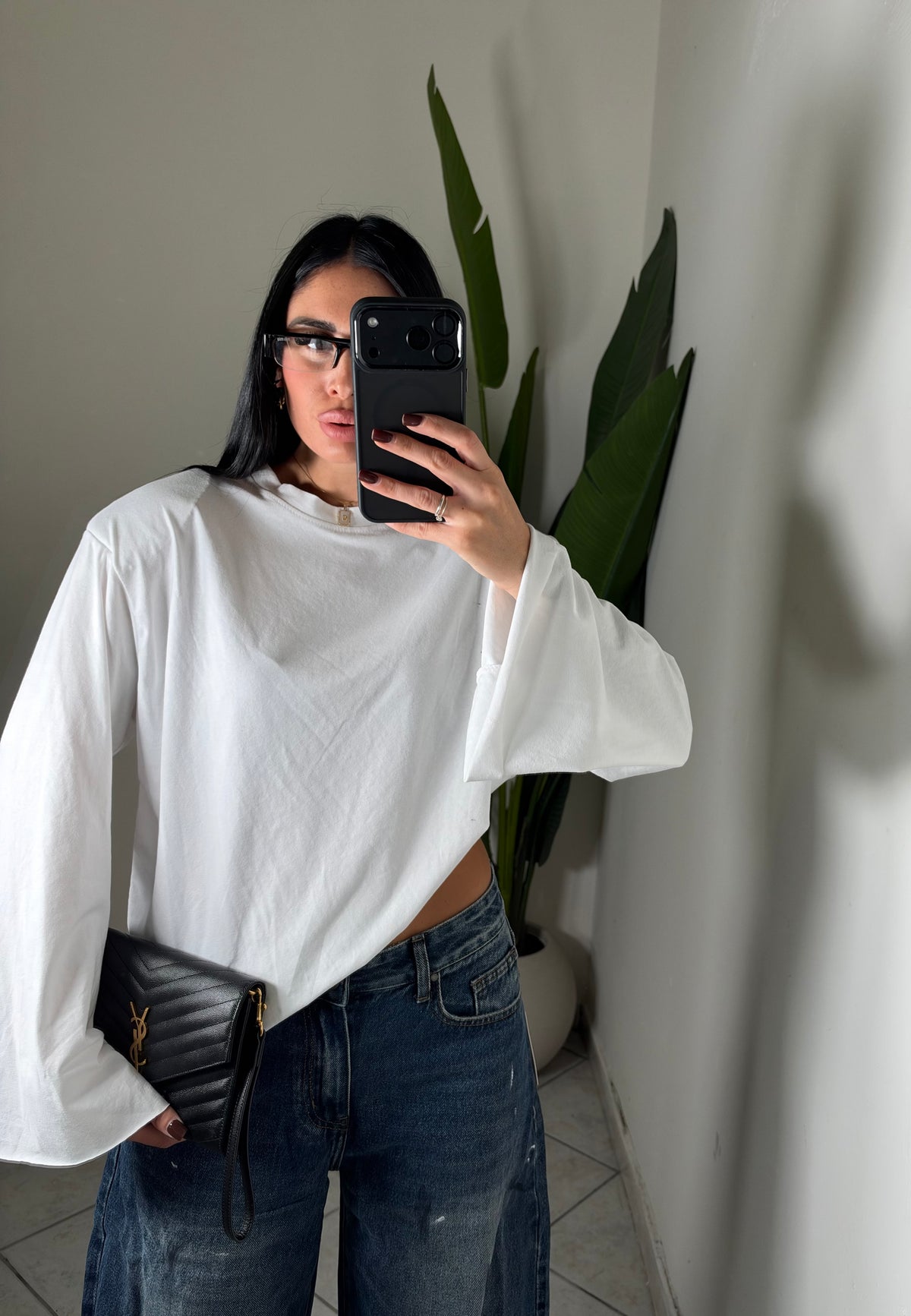 T-shirt con spalline✨