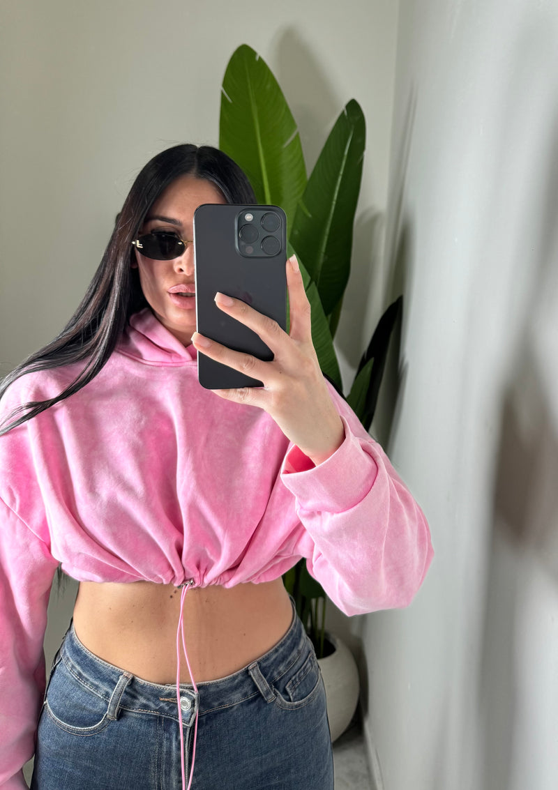 Felpa crop✨