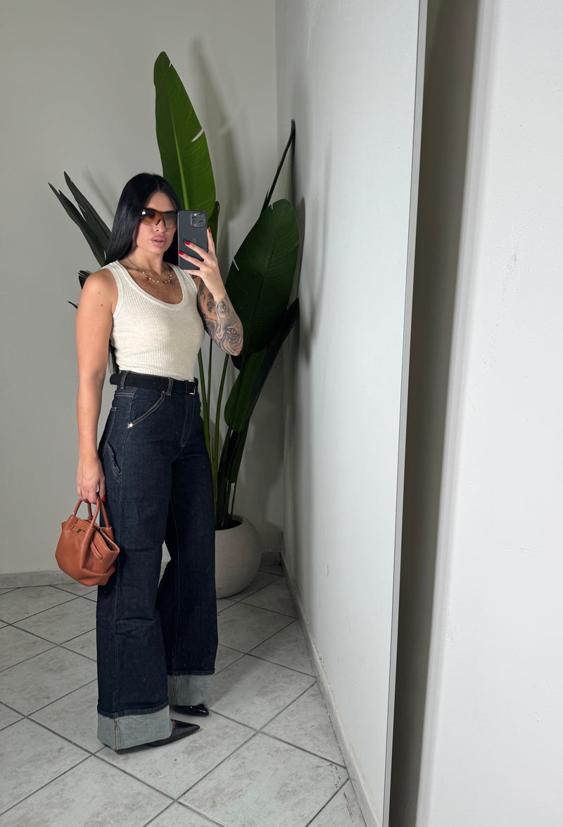 Jeans miss bon bon con cintura✨