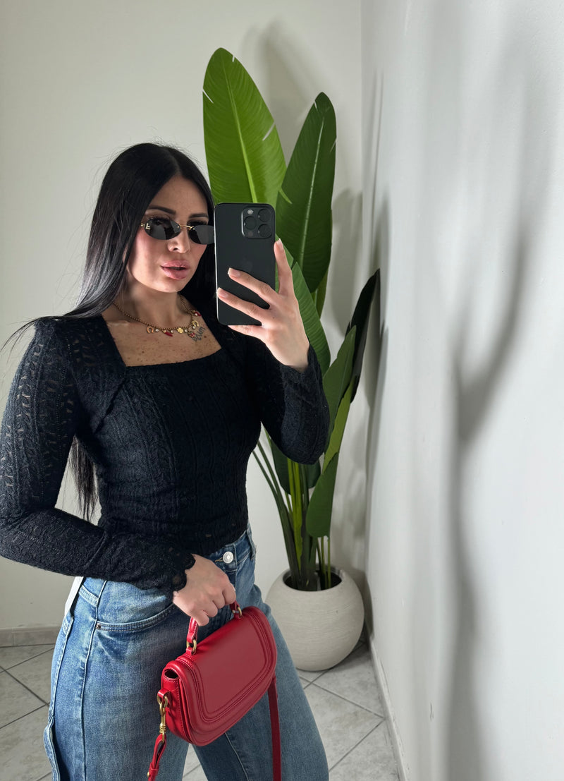 Magliettina pizzo✨