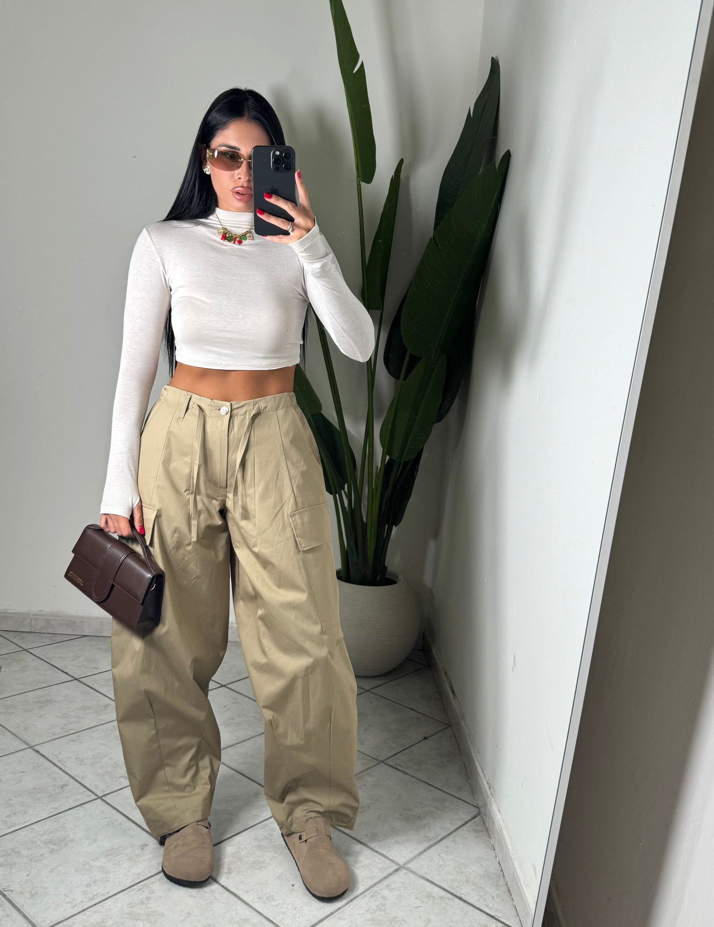Pantalone cargo just west✨