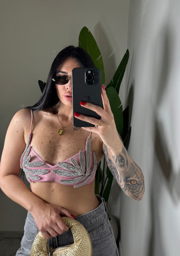 Bralette shine ✨rosa