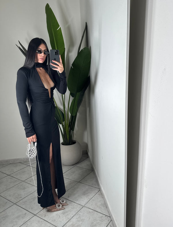 Long Dress GINNY✨nero