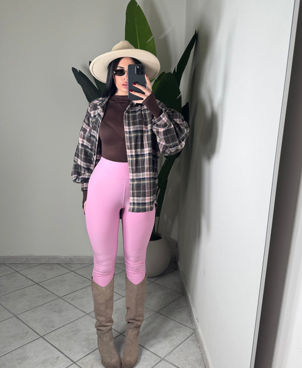 Leggins Licra✨rosa