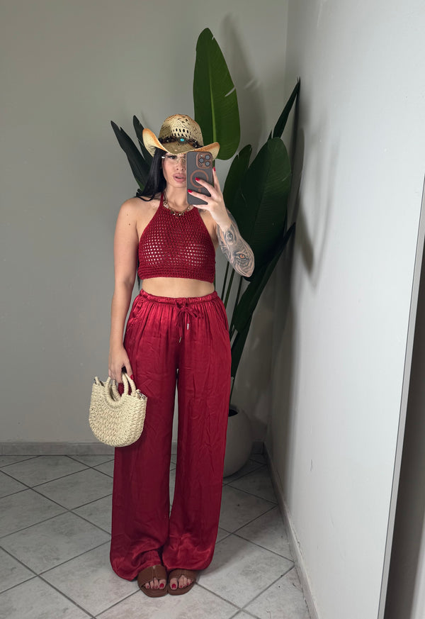 Pantalone raso