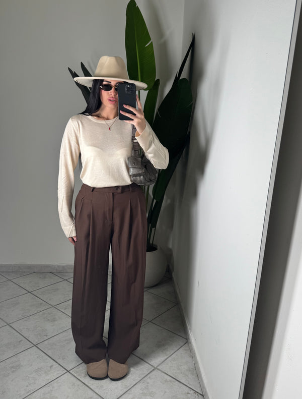 Pantalone mory ✨marrone