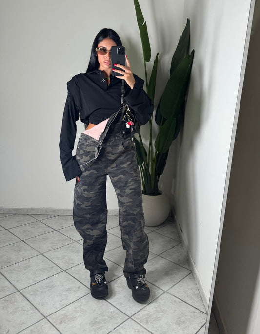 SALOPETTE MILITARE✨