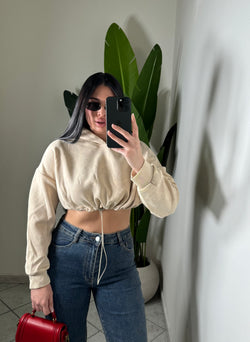 Felpa crop✨