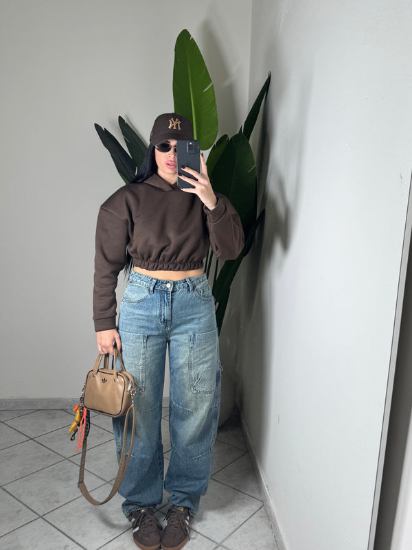 Felpa crop ✨