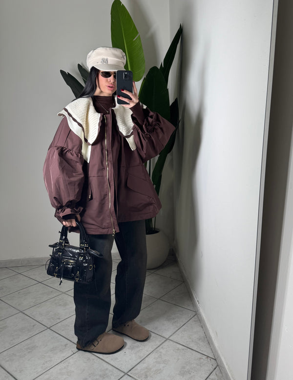 Parka ABBY marrone✨