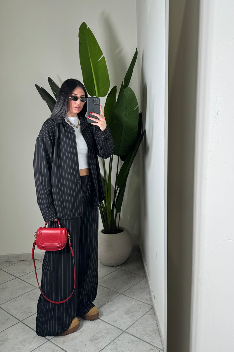 Coordinato gessato ✨