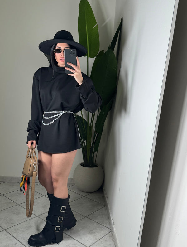 MAXI t-shirt MEZZO COLLO ✨