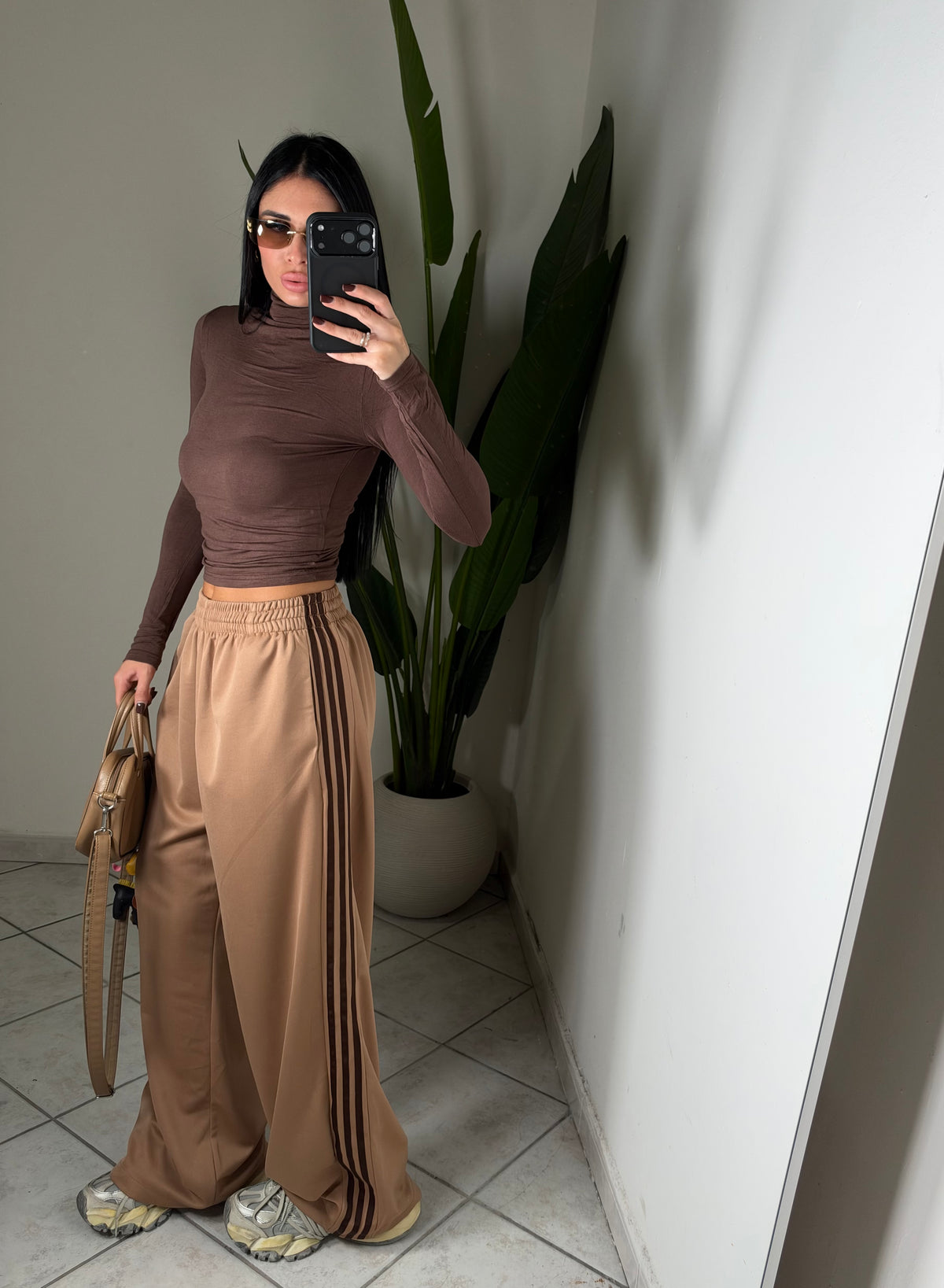 Pantalone mood Adidas ✨beige