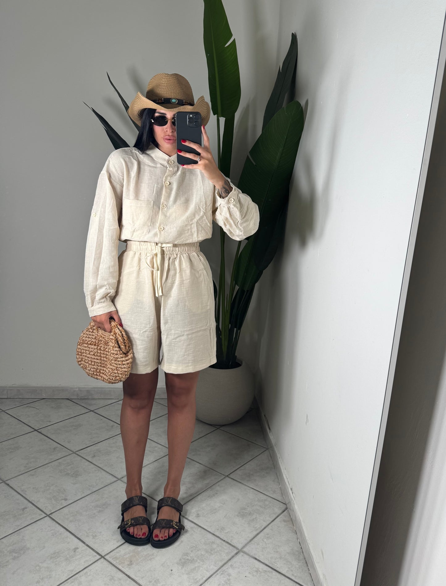 Coordinato lino 570✨