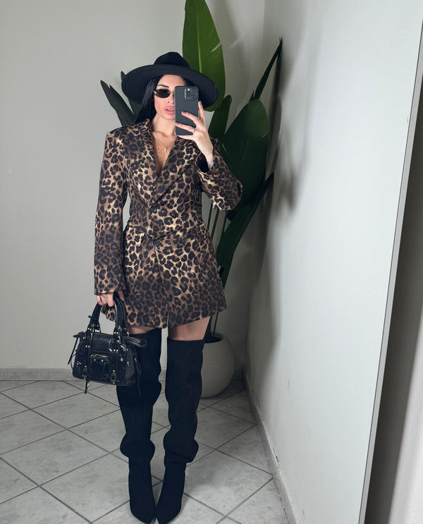 Blazer dress ✨animalier