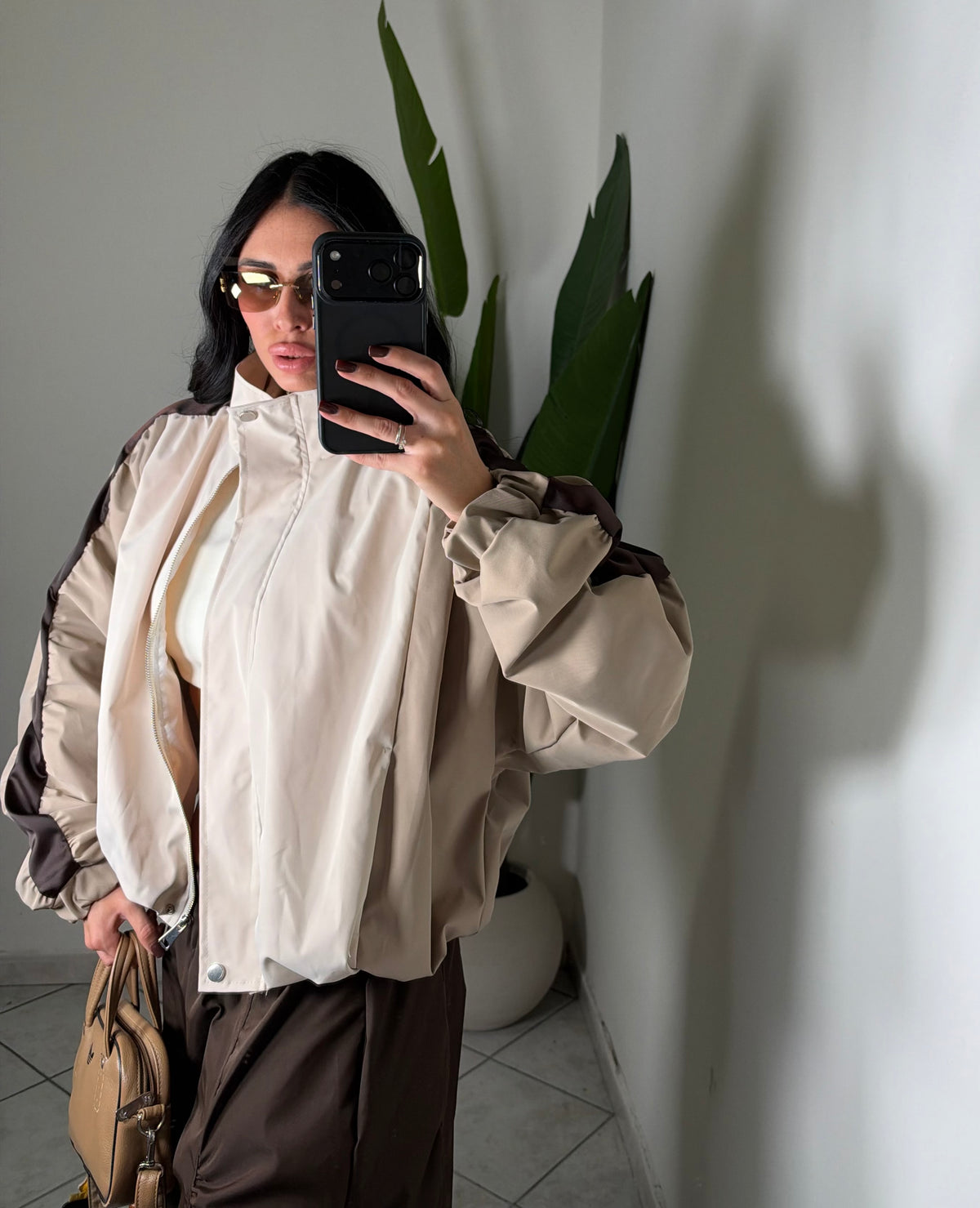 Bomber CLEA✨beige