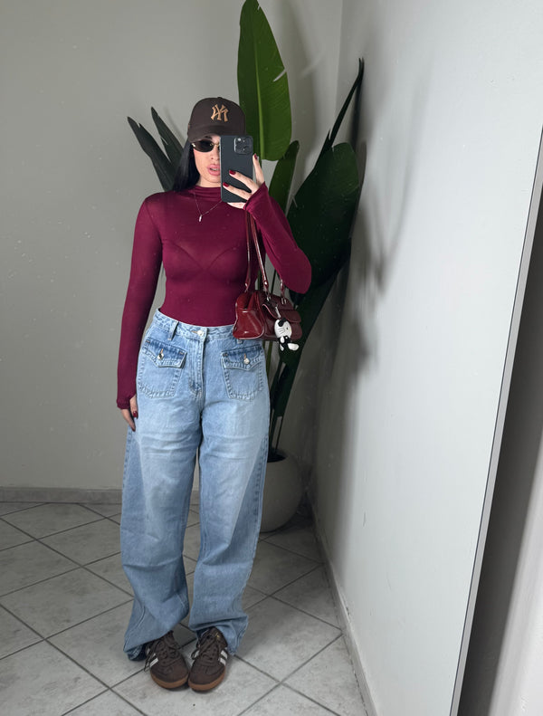 Jeans con taschino✨