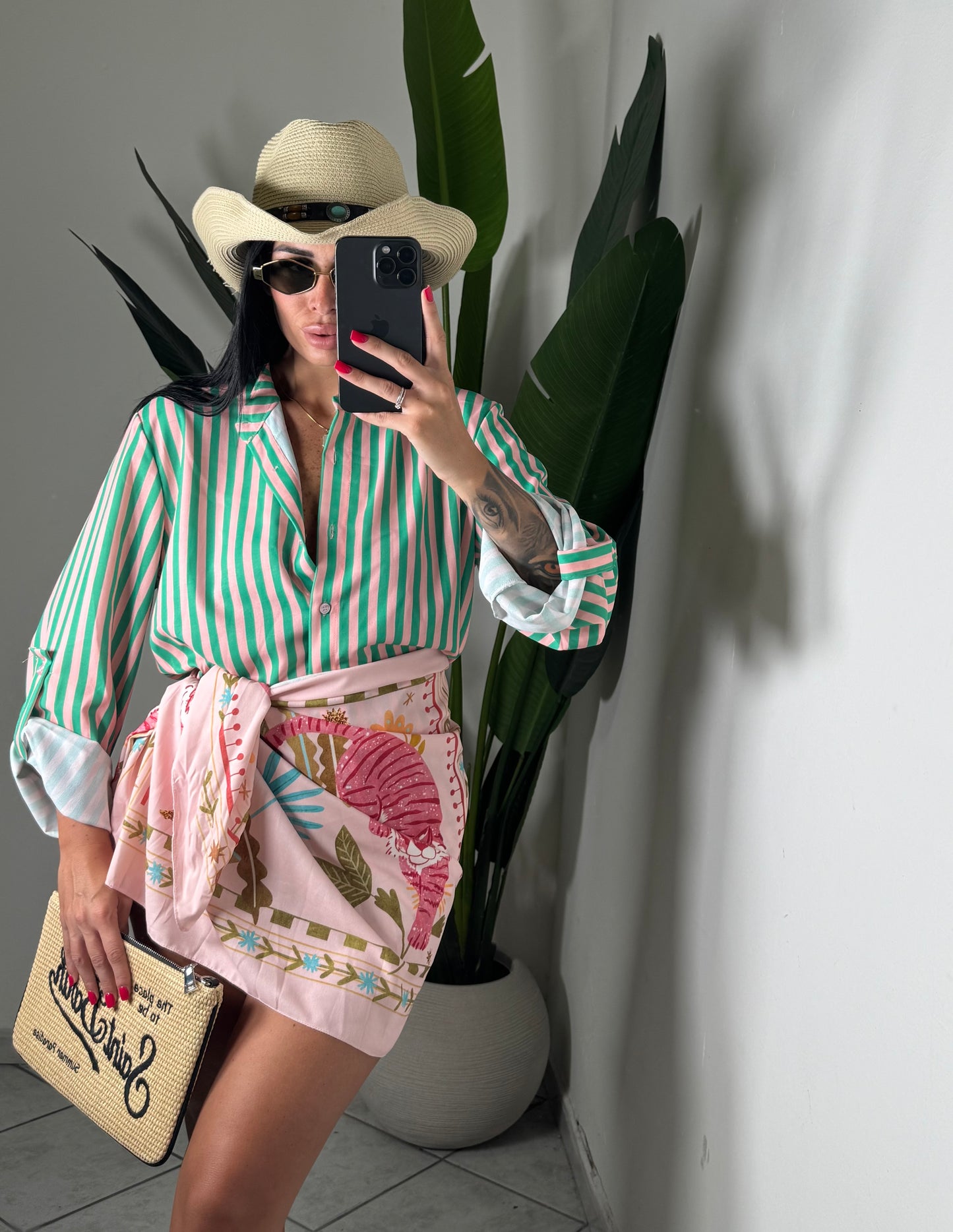 Coordinato camicia+gonna pareo✨