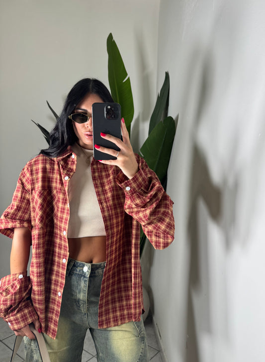 Maxi camicia quadri✨