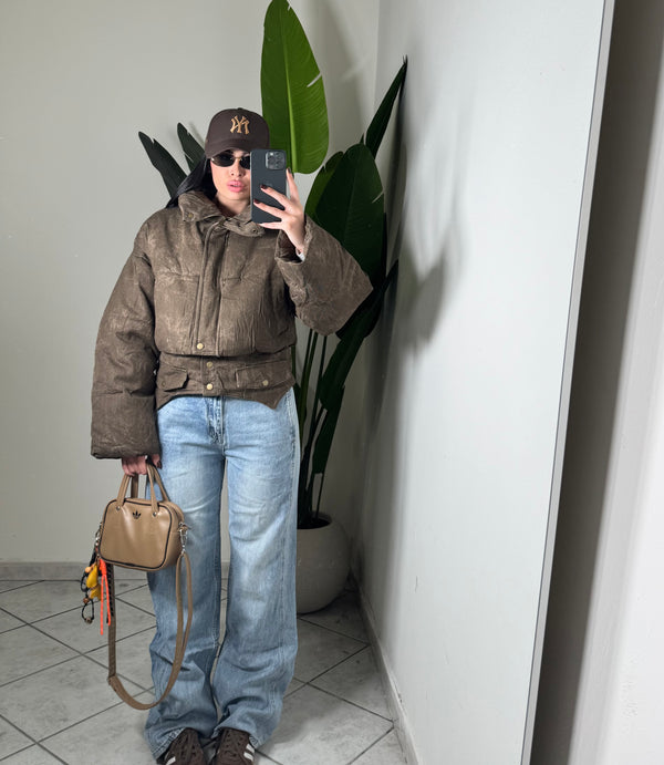 Bomber marrone✨