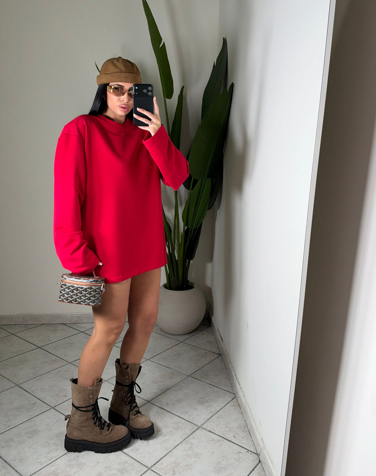 MAXI FELPA JUST WEST✨