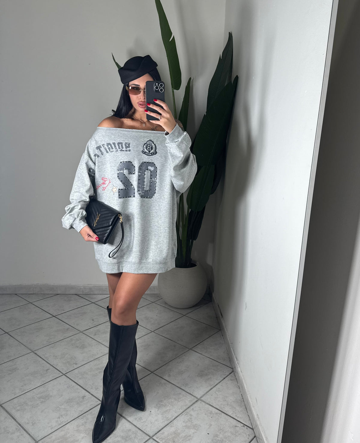 Felpa sports ✨grigio