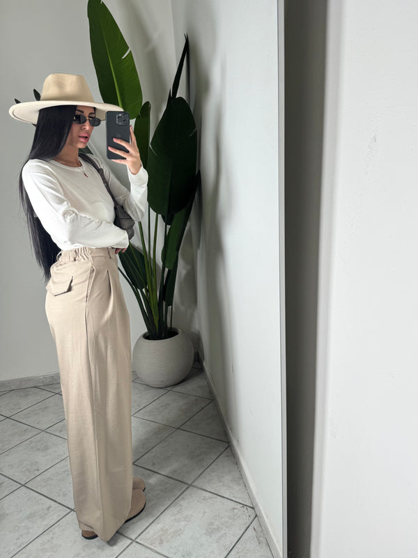 Pantalone mory✨beige
