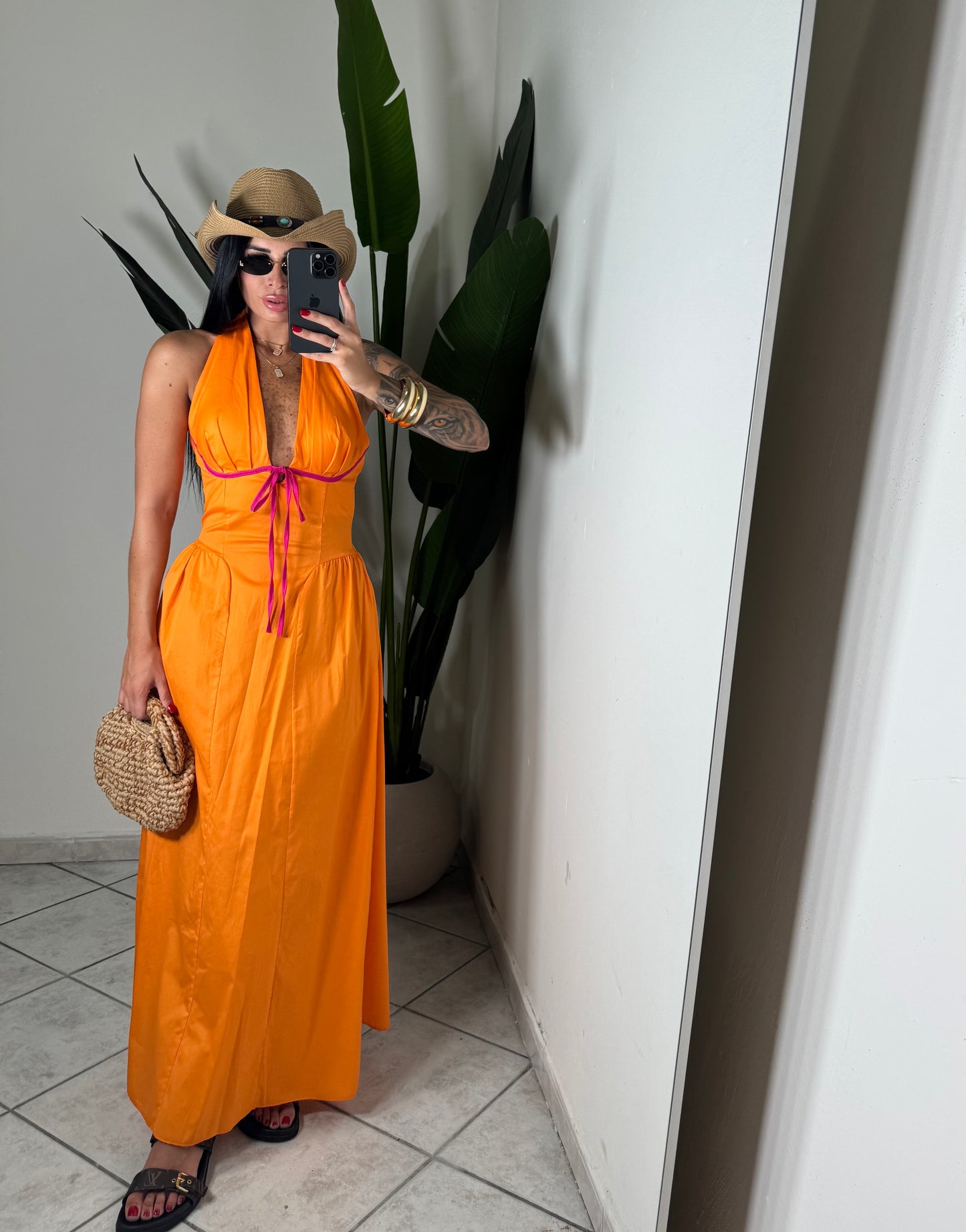 Dress mood zara✨arancio
